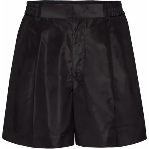 Silk Tailored Shorts for Men , male, Sizes: L - Valentino - Modalova