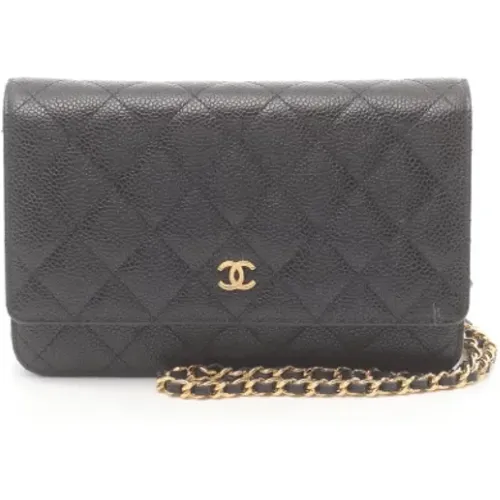 Pre-owned Leather chanel-bags , female, Sizes: ONE SIZE - Chanel Vintage - Modalova