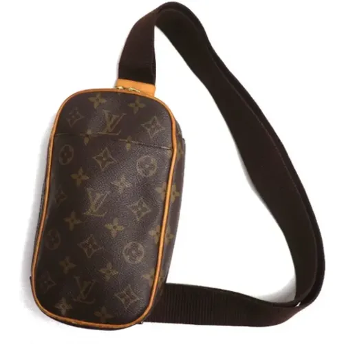 Pre-owned Canvas shoulder-bags , female, Sizes: ONE SIZE - Louis Vuitton Vintage - Modalova