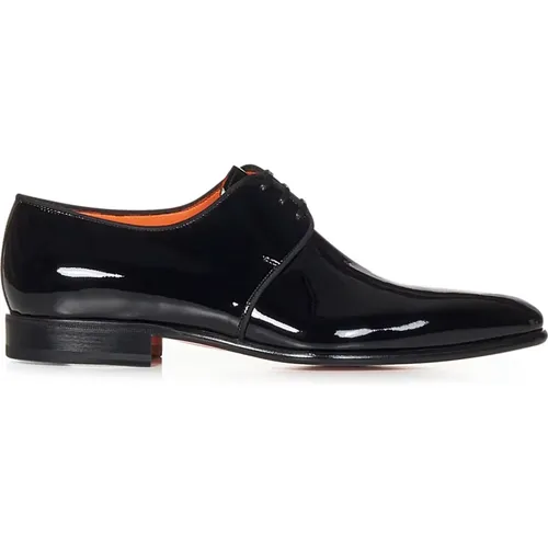 Flat shoes , male, Sizes: 6 1/2 UK, 9 UK, 10 UK - Santoni - Modalova