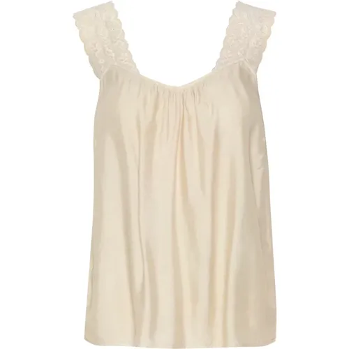 Sleeveless Tops Cream - Cream - Modalova