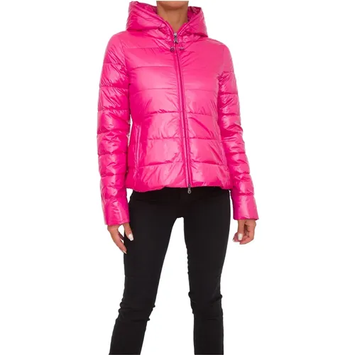 Fuxia Piumino Jacke , Damen, Größe: XS - PATRIZIA PEPE - Modalova