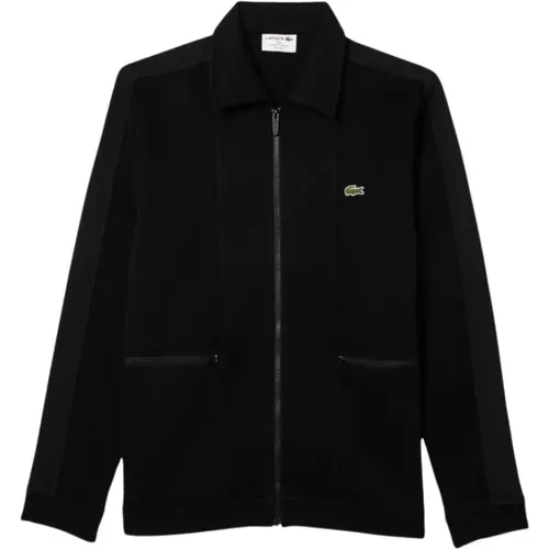 Paris Sport Chic Reißverschlussjacke , Herren, Größe: L - Lacoste - Modalova