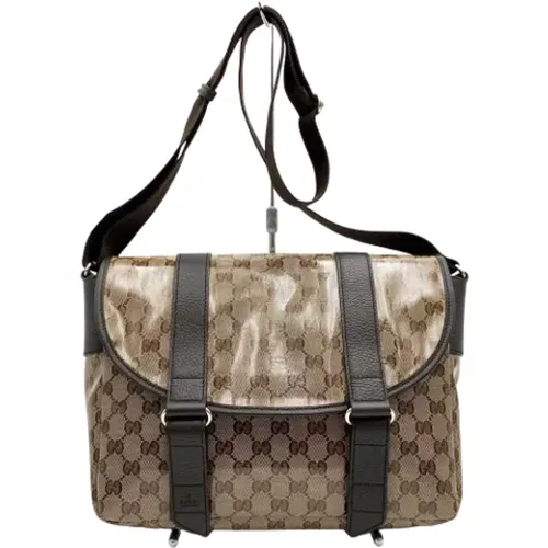 Pre-owned Canvas gucci-bags , female, Sizes: ONE SIZE - Gucci Vintage - Modalova