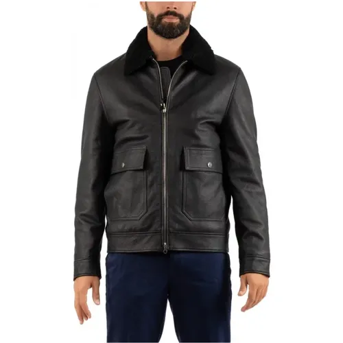 Herren Lederjacke Brooksfield - Brooksfield - Modalova