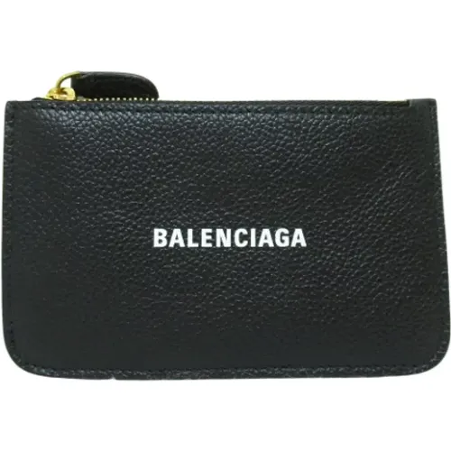 Pre-owned Leather wallets , female, Sizes: ONE SIZE - Balenciaga Vintage - Modalova