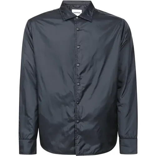 Stylish Lightweight Nylon Jacket , male, Sizes: L, S, M, XL - Aspesi - Modalova