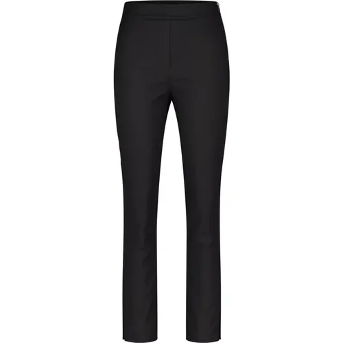 Slim-Fit High-Waist Trousers , female, Sizes: 3XL, 2XL, XL, S, M, L, XS - Marc Cain - Modalova
