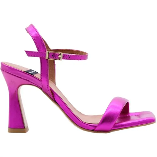 High Heel Sandals , female, Sizes: 6 UK, 3 UK - Angel Alarcon - Modalova