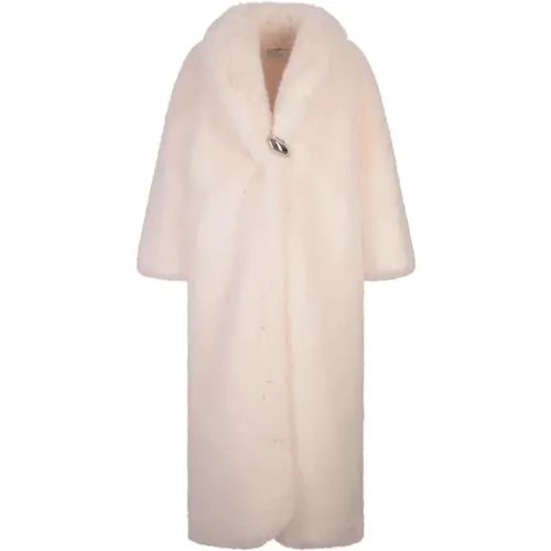 Faux Fur Long Coat , female, Sizes: S - Giuseppe Di Morabito - Modalova