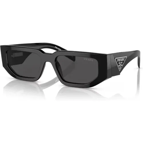 Rechteckige Sonnenbrille mit UV-Schutz - Prada - Modalova