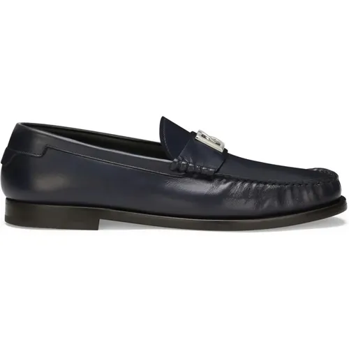 Flat shoes , male, Sizes: 8 1/2 UK, 7 1/2 UK, 9 1/2 UK - Dolce & Gabbana - Modalova