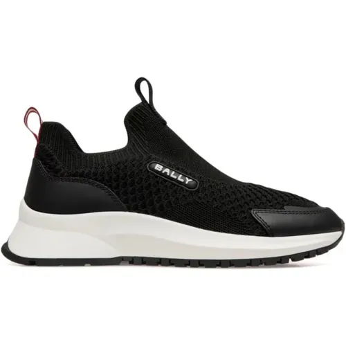 Mesh Logo-Appliqué Sneakers , male, Sizes: 5 1/2 UK, 5 UK, 8 1/2 UK, 8 UK, 7 UK, 6 1/2 UK, 9 UK - Bally - Modalova