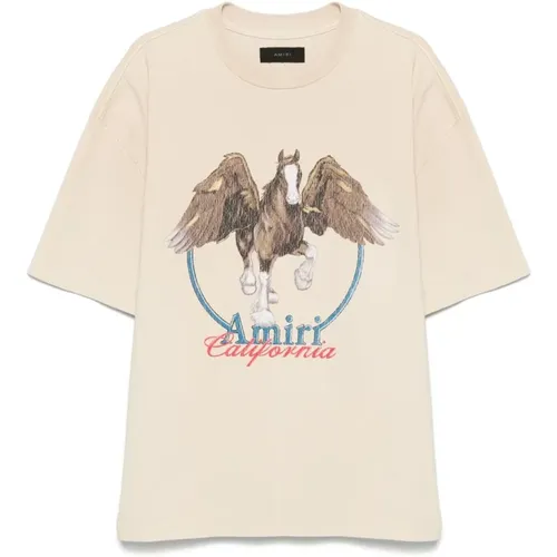 Stylish T-shirts and Polos , male, Sizes: M, L, XL - Amiri - Modalova