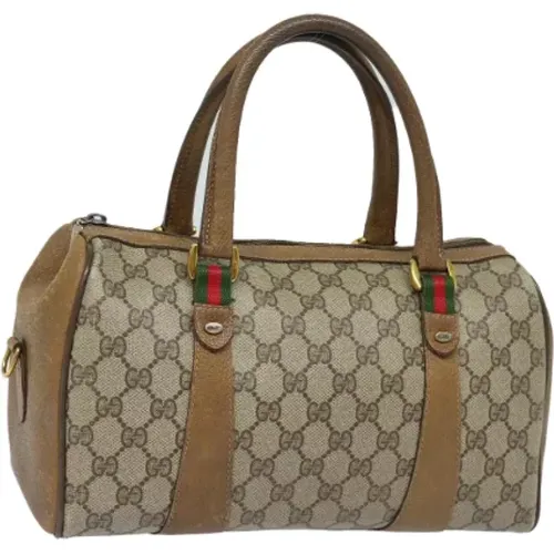 Pre-owned Leder reisetaschen - Gucci Vintage - Modalova