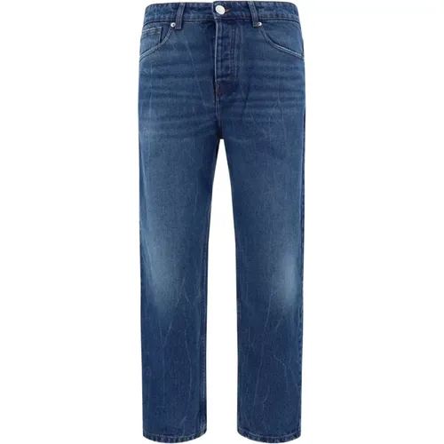 Mens Clothing Jeans Aw23 , male, Sizes: W30 - Ami Paris - Modalova