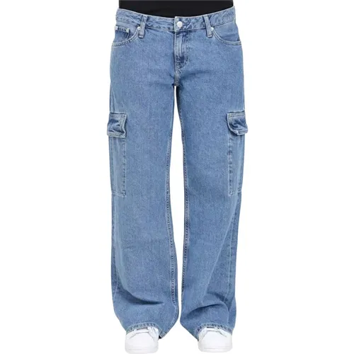 Damen Cargo Denim Jeans - Calvin Klein Jeans - Modalova