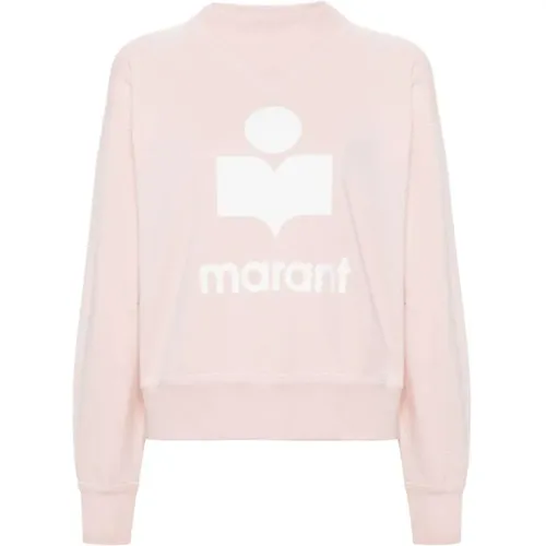 Moby logo-print sweatshirt , female, Sizes: XS, 2XS - Isabel Marant Étoile - Modalova