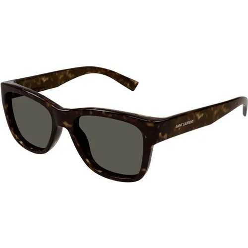 Round Vintage Style Sunglasses SL 680 - Saint Laurent - Modalova