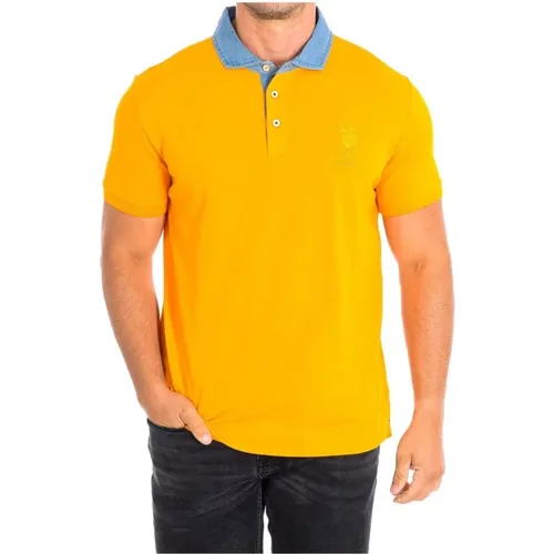 Gelbes Poloshirt Kurzarm - U.S. Polo Assn. - Modalova