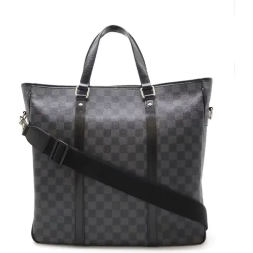 Pre-owned Canvas shoulder-bags , male, Sizes: ONE SIZE - Louis Vuitton Vintage - Modalova