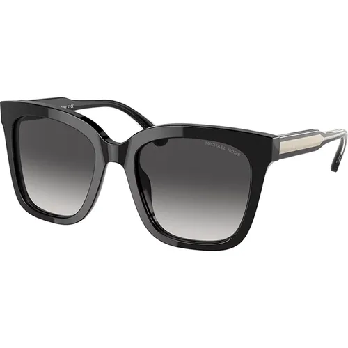 San Marino Sonnenbrille Schwarz Dunkelgrau , Damen, Größe: 52 MM - Michael Kors - Modalova