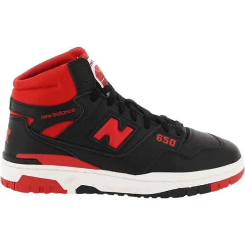 Basketball-inspired Leather Sneakers , male, Sizes: 6 1/2 UK, 8 1/2 UK, 9 UK, 7 1/2 UK, 12 1/2 UK, 8 UK, 11 UK, 10 UK - New Balance - Modalova