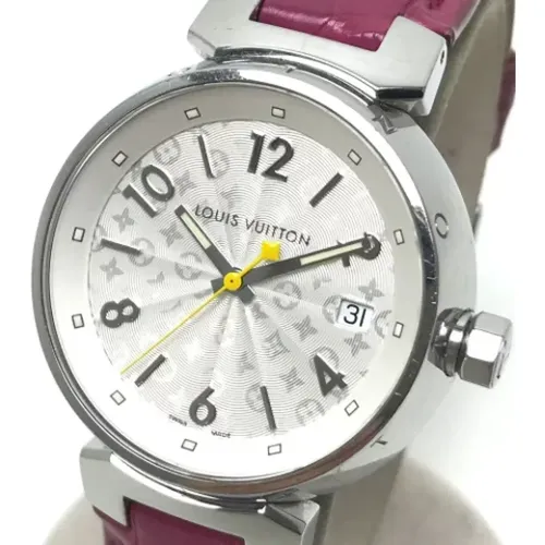 Pre-owned Stainless Steel watches , female, Sizes: ONE SIZE - Louis Vuitton Vintage - Modalova