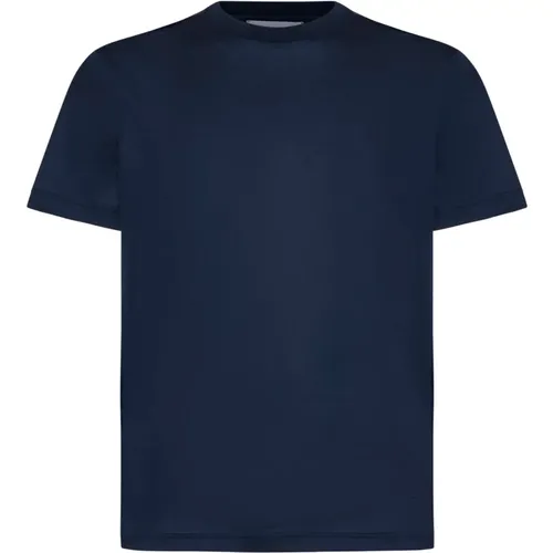 Blaue T-Shirts und Polos , Herren, Größe: M - D4.0 - Modalova