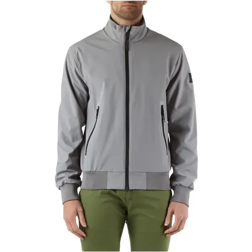 Stretch fabric jacket with zip closure , male, Sizes: L, 2XL, M, XL, 3XL - North Sails - Modalova
