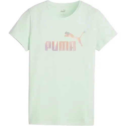 Damen T-Shirt, Baumwolle, Stil 679921 , Damen, Größe: L - Puma - Modalova