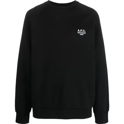 Logo Embroidered Sweatshirt , male, Sizes: XL - A.p.c. - Modalova