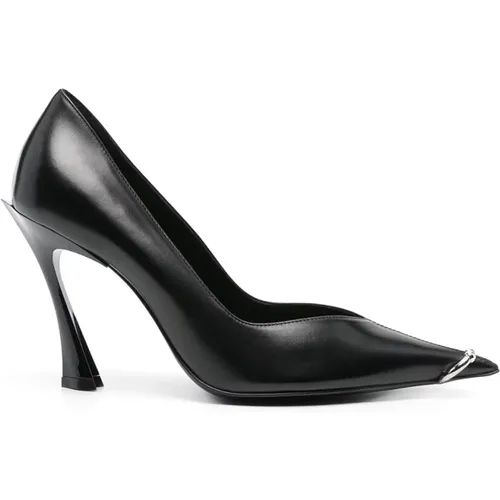 Stilvolle Pumps mit Einzigartigem Design , Damen, Größe: 37 1/2 EU - Mugler - Modalova