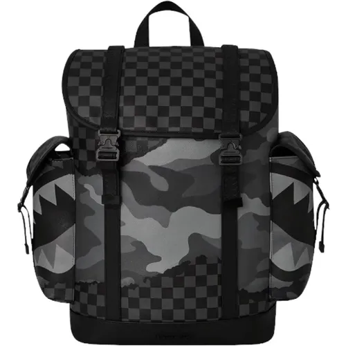 Montecarlo Split Up Camo Tear Rucksack - SPRAYGROUND - Modalova