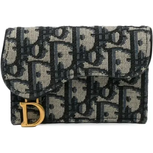 Pre-owned Canvas wallets , female, Sizes: ONE SIZE - Dior Vintage - Modalova