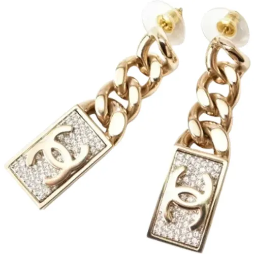 Pre-owned Metal chanel-jewelry , female, Sizes: ONE SIZE - Chanel Vintage - Modalova