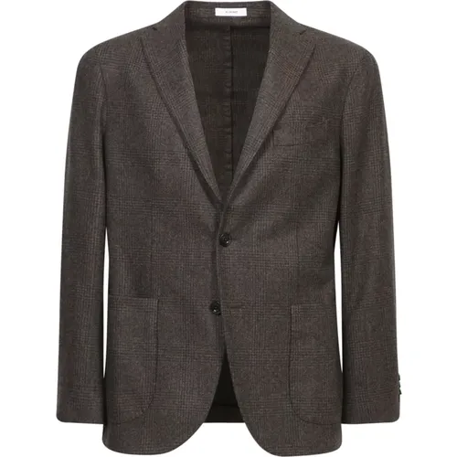 Brauner Blazer für Herren Aw24 - Boglioli - Modalova