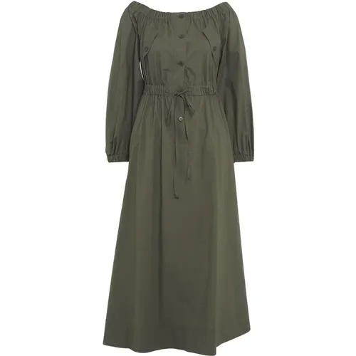 Grünes Kleid für Frauen , Damen, Größe: S - Kaos - Modalova