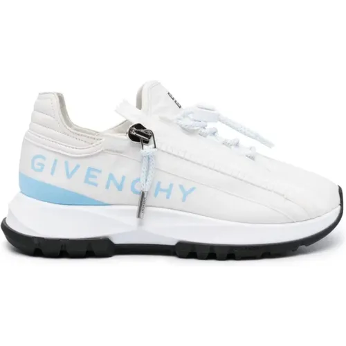 Weiße Sneakers mit Logo-Print , Damen, Größe: 37 EU - Givenchy - Modalova