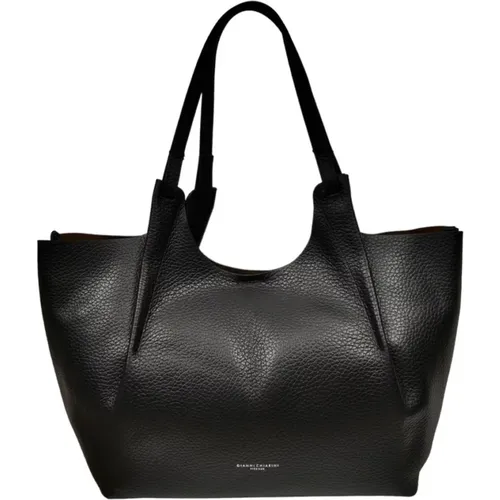 Leather Dua Shoulder Bag , female, Sizes: ONE SIZE - Gianni Chiarini - Modalova