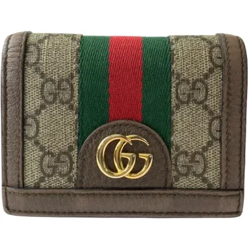 Pre-owned Canvas wallets , female, Sizes: ONE SIZE - Gucci Vintage - Modalova