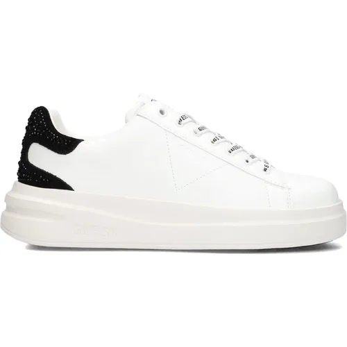 Low Top Sneakers with Strass Details , female, Sizes: 2 UK, 6 UK, 3 UK, 5 UK - Guess - Modalova