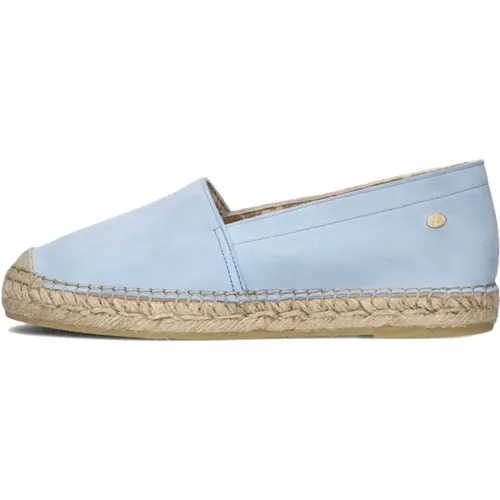 Blaue Wildleder Espadrilles Mili Ana , Damen, Größe: 42 EU - Fred de la Bretoniere - Modalova