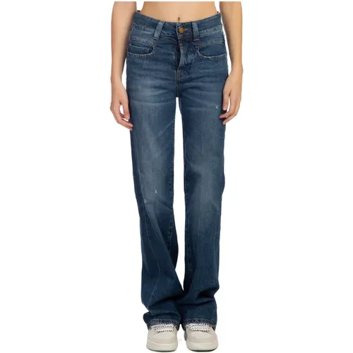 Nilo Blaue Jeans , Damen, Größe: W28 - Seafarer - Modalova