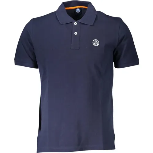 Logo Detail Cotton Polo Shirt , male, Sizes: M - North Sails - Modalova