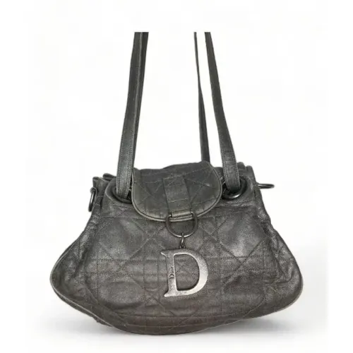 Pre-owned Leather dior-bags , female, Sizes: ONE SIZE - Dior Vintage - Modalova