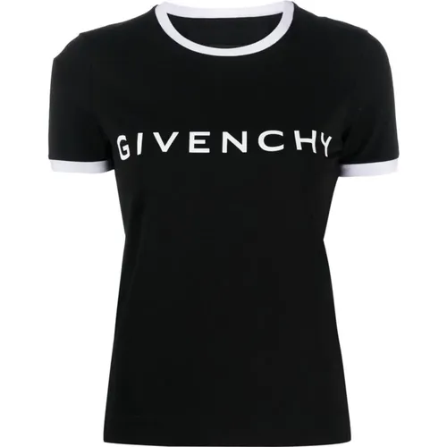 Logo-print T-shirt and Polo , female, Sizes: XS - Givenchy - Modalova
