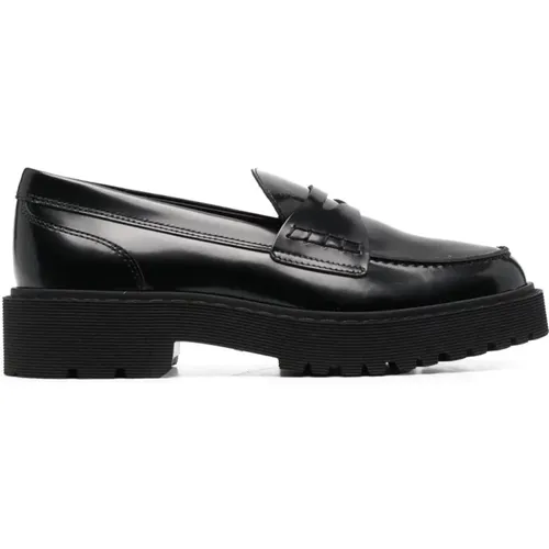 Moccasins , female, Sizes: 8 UK - Hogan - Modalova