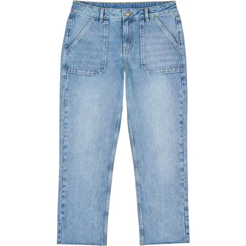 Hellblaue Straight Cut Denim Hose - BA&SH - Modalova