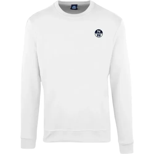 Cotton Blend Long Sleeve Sweatshirt , male, Sizes: M, XL, L, S - North Sails - Modalova